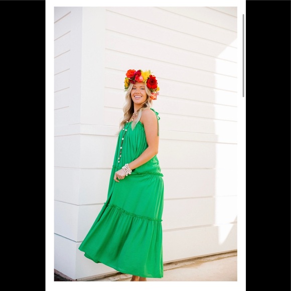 Malibu Ruffle Maxi Dress - Picture 2 of 3